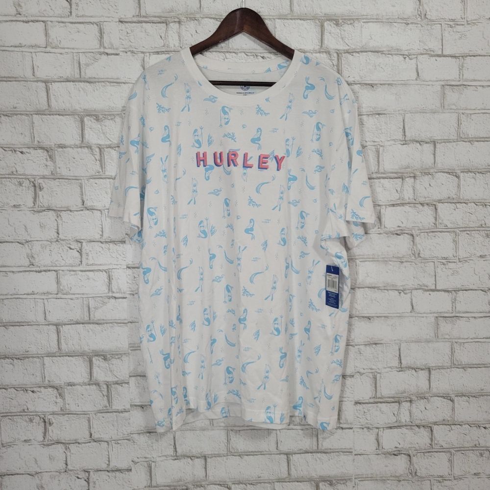 NWT Hurley mermaid graphic tee
